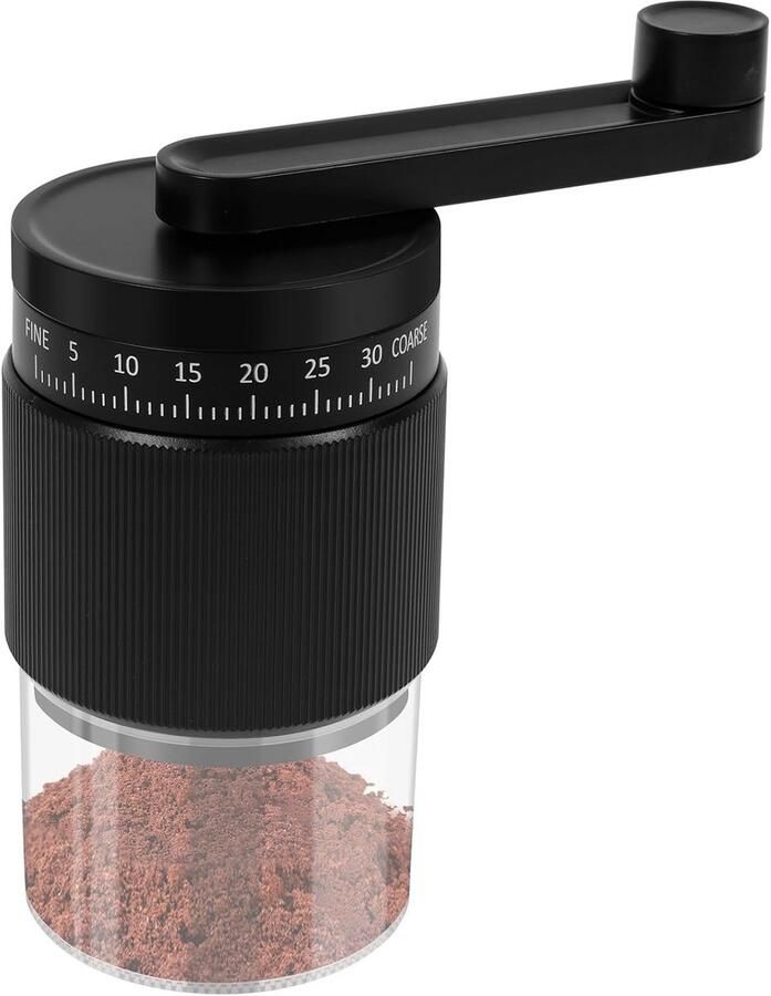 Handmatige Koffiemolen Verstelbare Maalgraad voor Espresso en Filterkoffie Compact & Draagbaar
