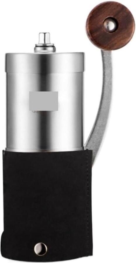 Handmatige Koffiemolen Vintage Molen Antieke Molen Verse Koffie Malen Met Versnellingsinstelling 13 x 4.7cm Nero