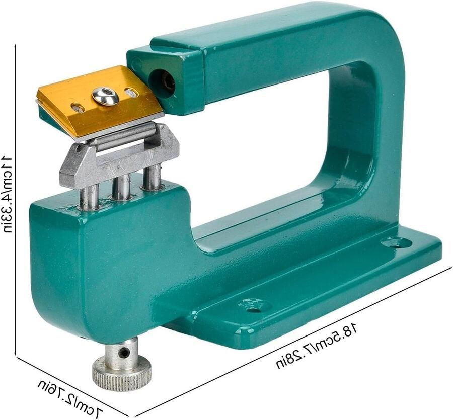 Handmatige Leer Snijmachine voor Leerbewerking Professionele Splitter en Schaver voor DIY Projecten en Reparaties