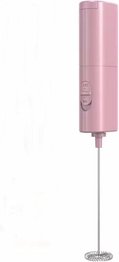 Handmatige Melkopschuimer Elektrische Koffie Frother met Hoge Snelheid Perfect voor Romig Melkschuim Batterij Aangedreven