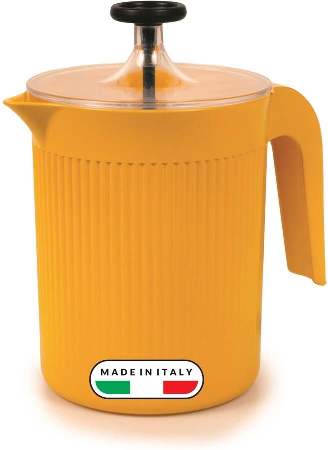 Handmatige Melkopschuimer van 0 5 l crème Made in Italy