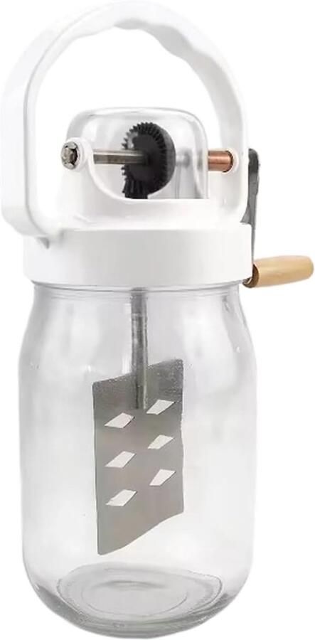 Handmixer Menggereedschap Keuken Accessoire Zelf Boter Maken Hittebestendige Glazen Pot 1500 ml Capaciteit Meerkleurig