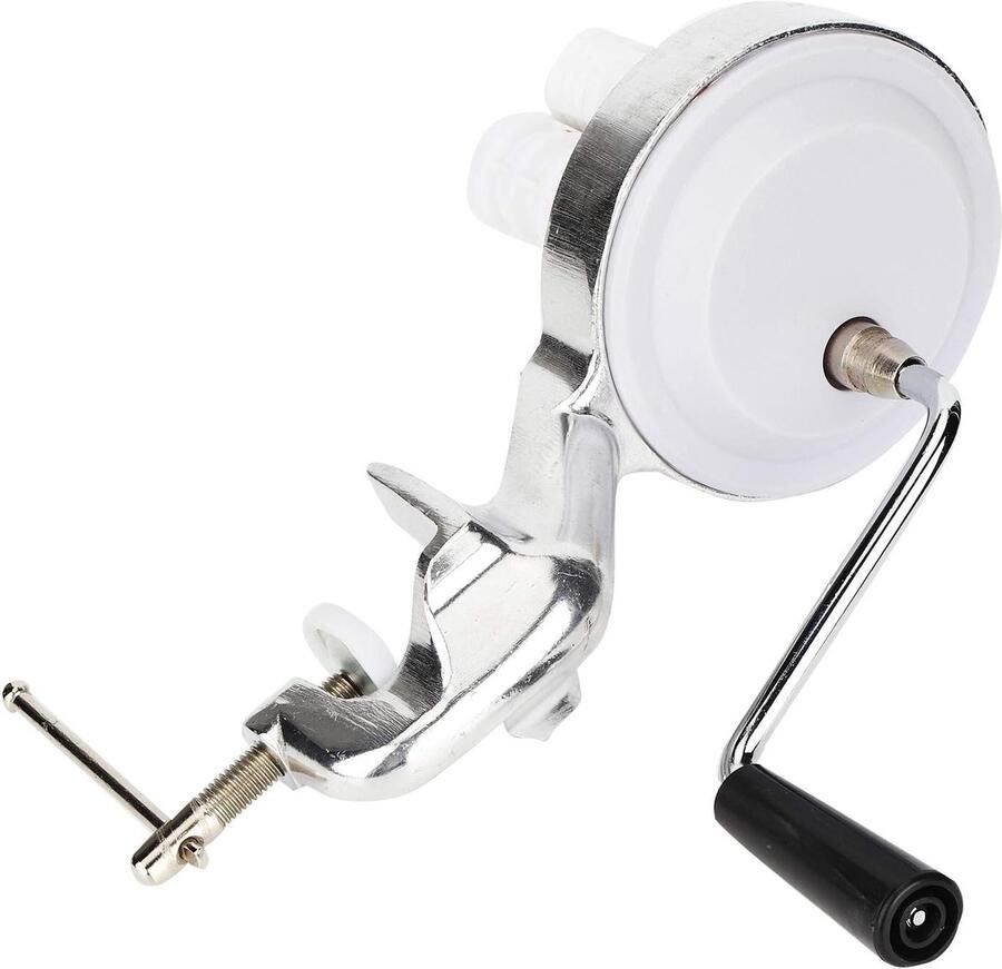 Handmatige Noodle Maker Pastamachine Thuis Pasta Maken Aluminium Constructie 2-4mm Breedte Zilver