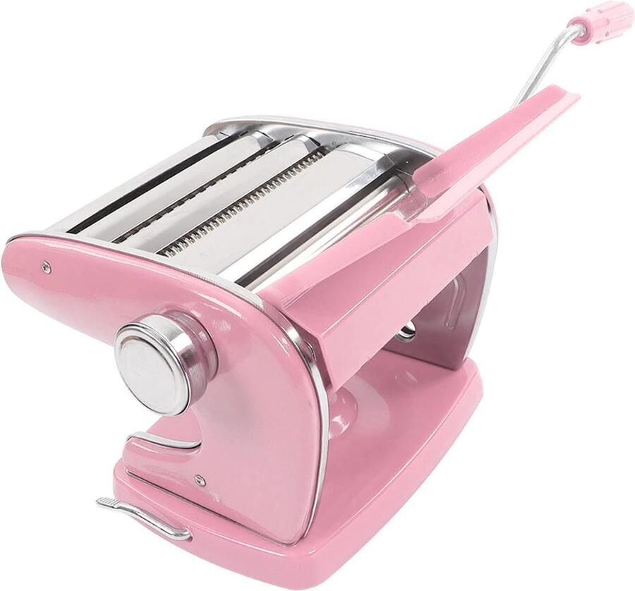 Handmatige Noodle Maker voor Verse Pasta Veilig RVS Antislip Basis Ideaal voor Thuisgebruik en Koken met Familie