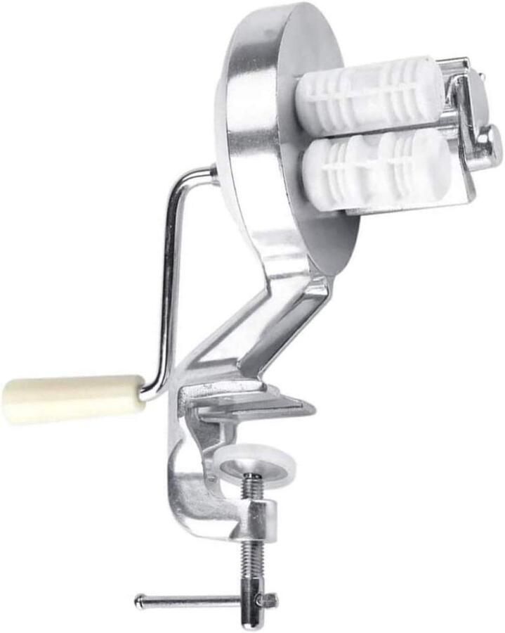 Handmatige Pastamachine Italiaanse Maker Verse Pasta Maken Aluminium Legering 25 cm Lengte Zilverkleurig