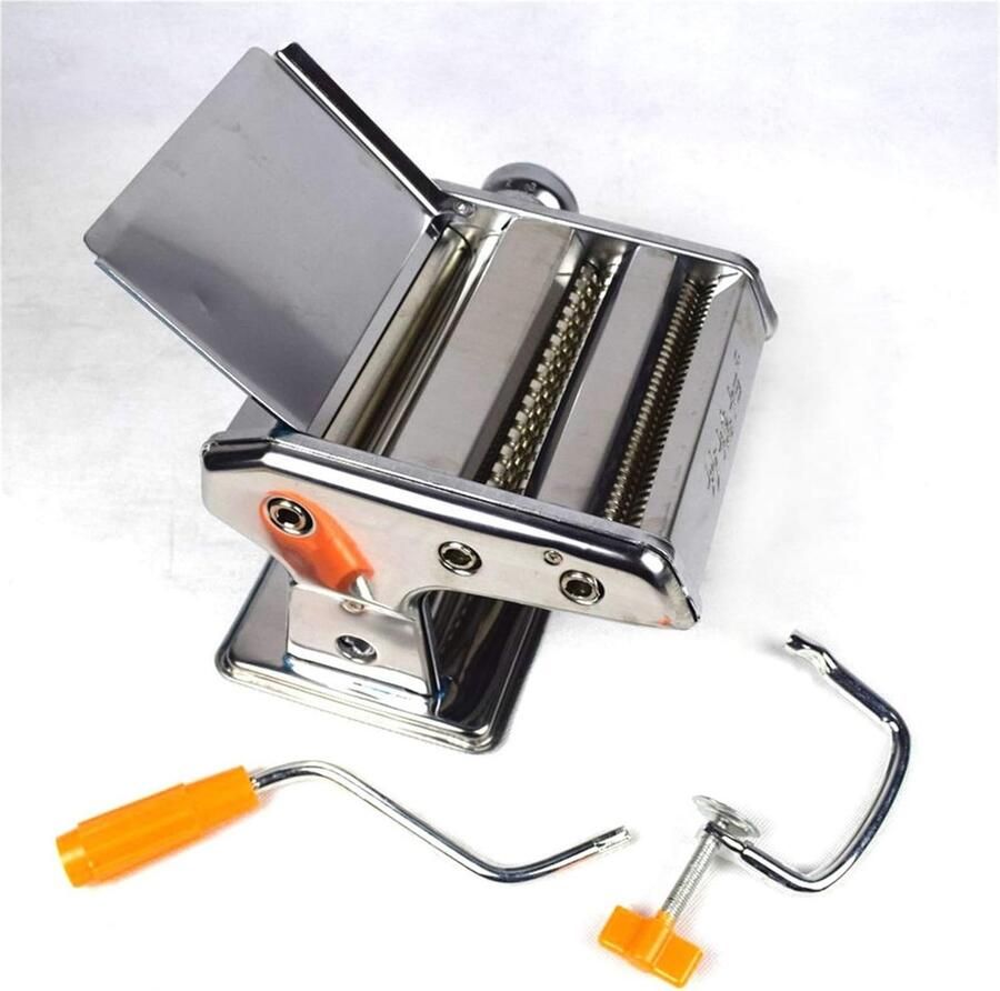 Handmatige Pastamachine Noedelmaker Keuken Zelf Pasta Maken Roestvrij Staal 2900 Gram Zilverkleurig