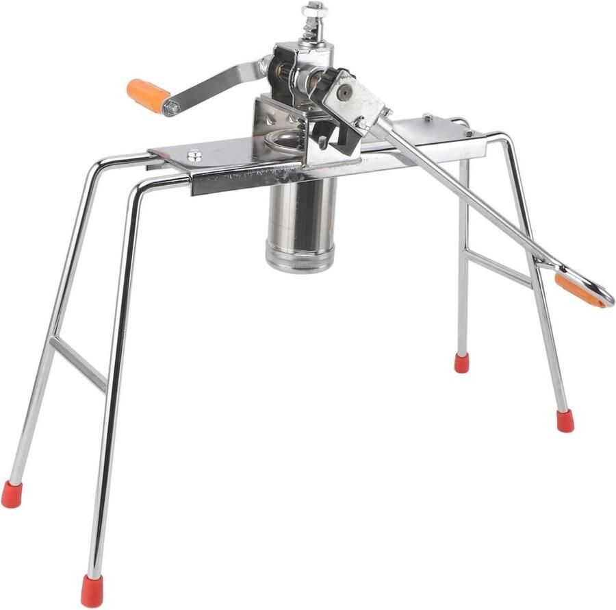 Handmatige Pastamachine Pastamaker Keuken Zelf Pasta Maken Stabiel Vierkante Poten 17x56x58 cm Zilver