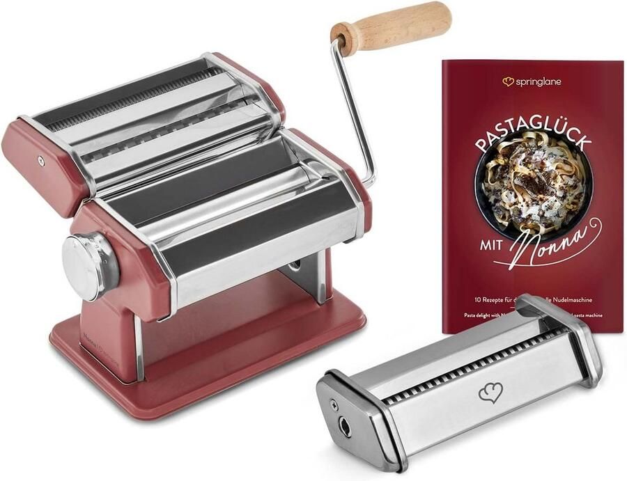 Handmatige Pastamachine van RVS voor Spaghetti Lasagne en Tagliatelle
