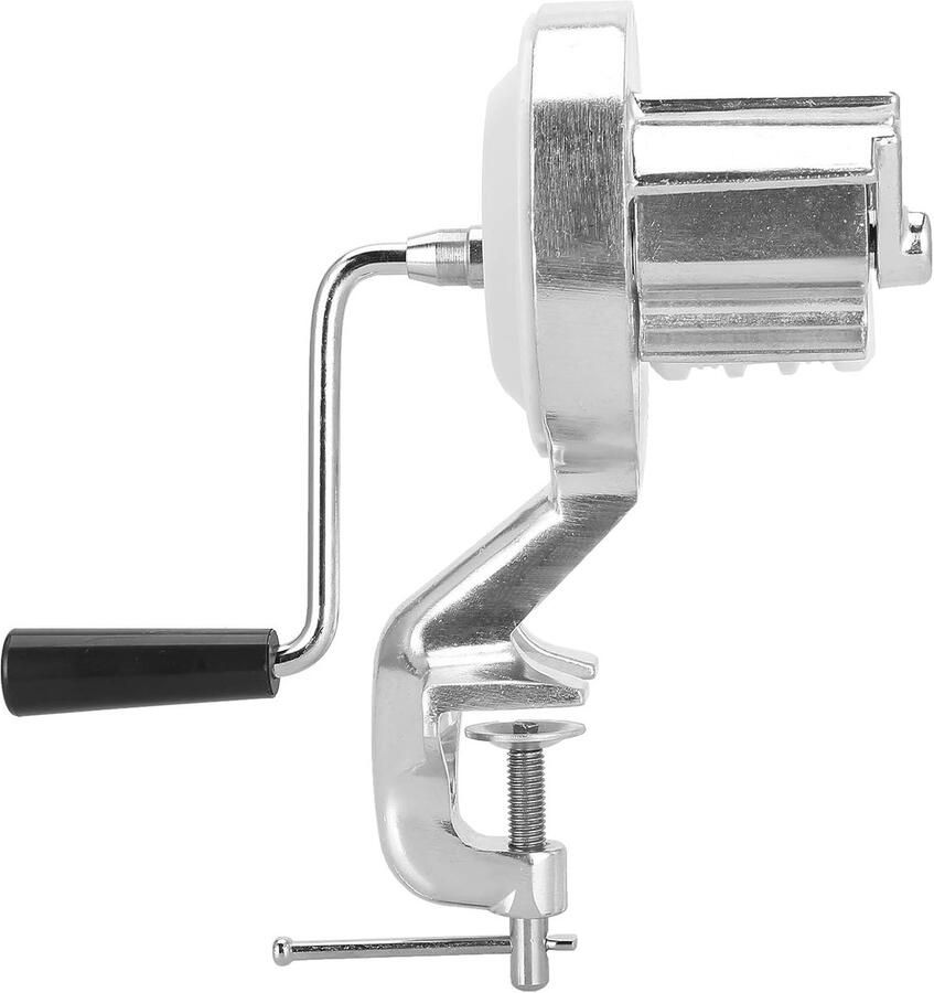 Handmatige Pastamaker Noodle Maker Thuis Pasta Maken Roestvrij Staal 25 cm Hoog Zilver