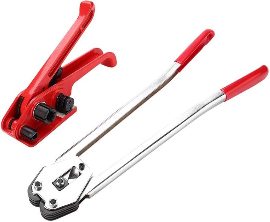 Handmatige plastic bandenspanner 12-19mm PP PET materiaal sterke metalen constructie ideaal voor verzenden ShopVlot
