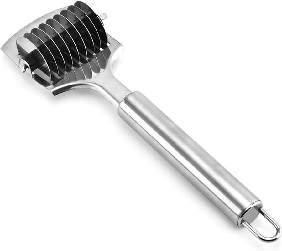 Handmatige RVS Noodle Cutter voor Thuisgebruik Multifunctionele Pasta Maker en Noodle Roller Ideaal voor Versgemaakte Pasta en Noedels