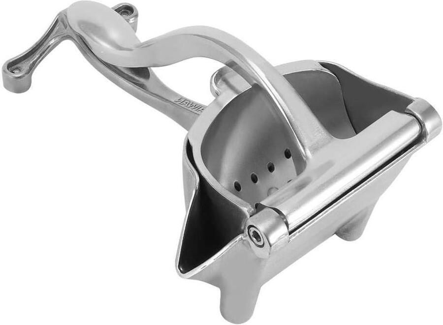 Handmatige Sapcentrifuge Fruitpers RVS Snel Sap Maken Niet-druppelend Mondstuk 23 cm Lengte Zilverkleurig