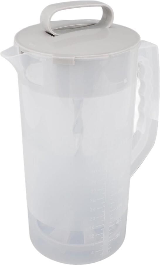 Handmatige Sapcentrifuge Vruchtenmixer Gezondheid Boost Efficiënt Extraheren 2000 ml Capaciteit Wit