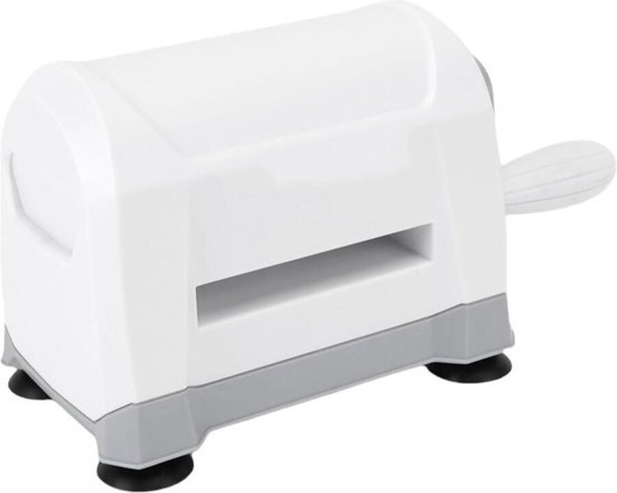 Handmatige snijmachine Papierstansmachine Kaarten maken Antislipvoetjes Tot 3 inch Grijs