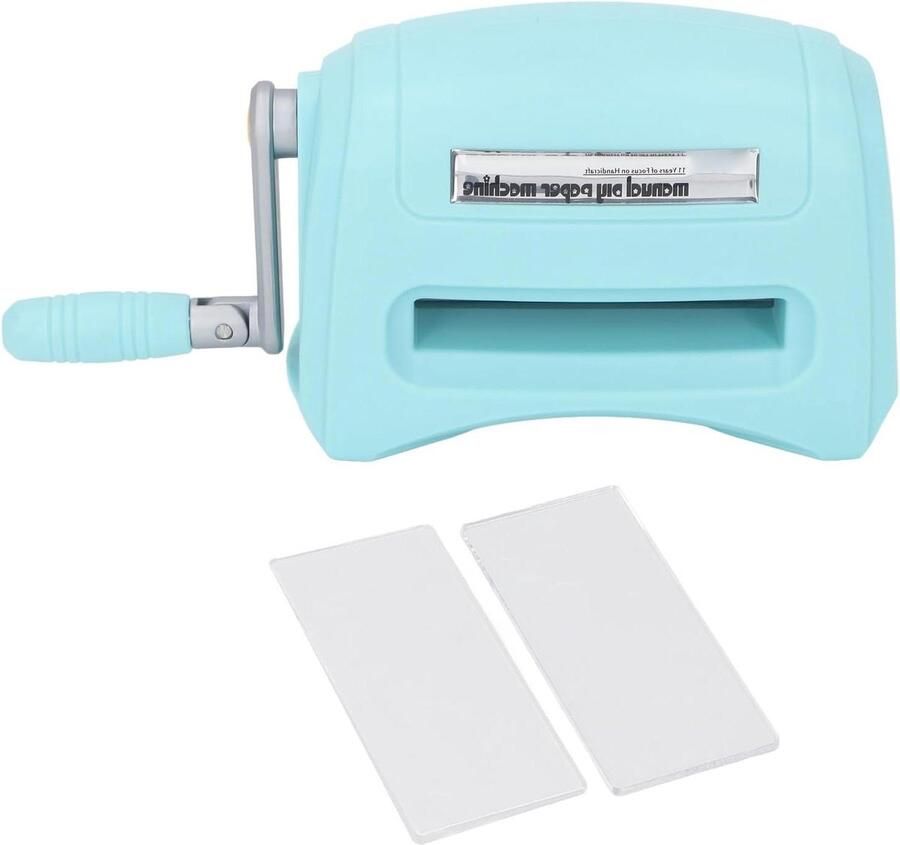 Handmatige Snijmachine Stansmachine Hobby Kaarten Maken Compact Ontwerp 16 cm Breed Grijs