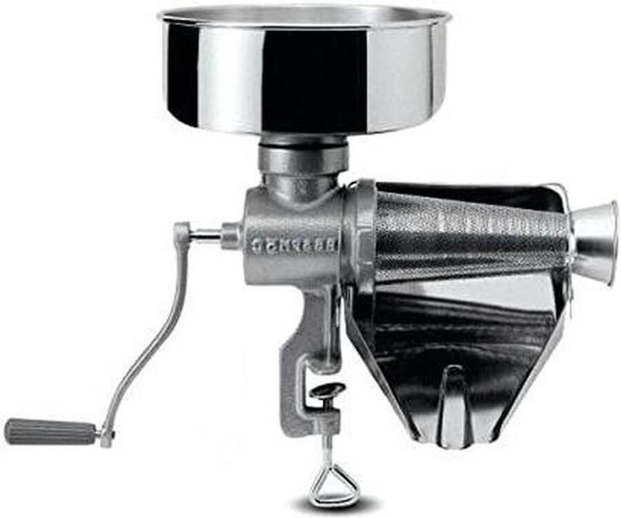 Handmatige Tomatenpers Keukenmachine Sauzen Maken Robuust en Duurzaam 30x22x32 cm Zilver