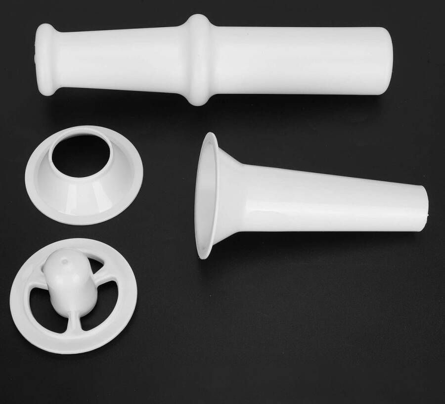 Handmatige Vleesmolen Accessoireset met Worst Nozzle en Vulmondstuk