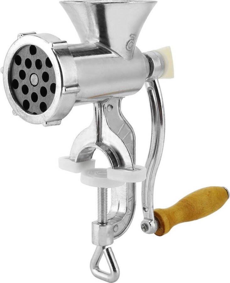 Handmatige vleesmolen Aluminiumlegering Handbediende worstvuller Gietijzeren varkensgehaktmolen Keukenworstmaker Rundvlees Vis Kippenrek Peper