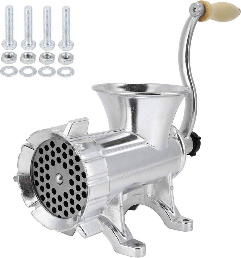 Handmatige vleesmolen aluminiumlegering roterende handmolen huiskeuken worstvuller & groentemolen rundvlees varkensvlees kip groente kruiden noten peper Vleesmolen