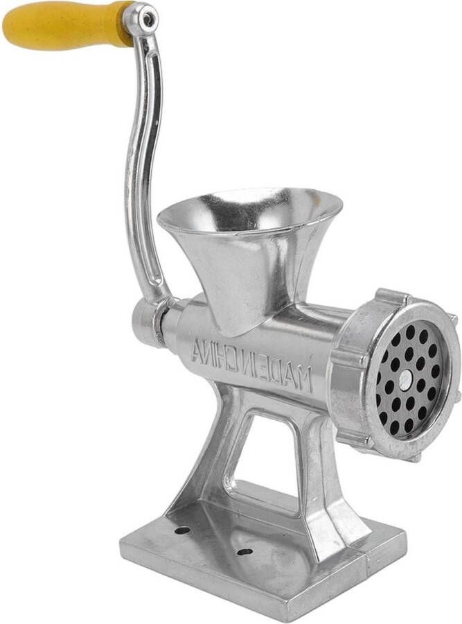 Handmatige Vleesmolen Aluminium Vlees Spice Grinder Keukengerei Duurzaam Slijtvast Ergonomisch Ontwerp Thuiskoks Vleesliefhebbers Vleeshakker