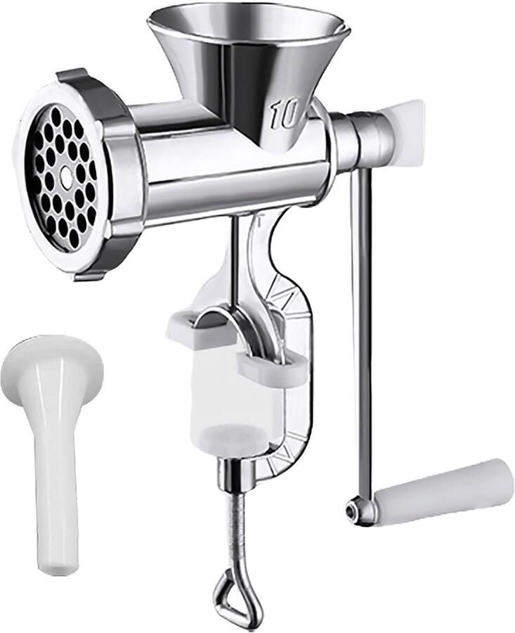 Handmatige Vleesmolen Gehaktmolen Worstmaker Zelf Gehakt Maken Efficiënte Legering Constructie Compact Formaat Meerkleurig