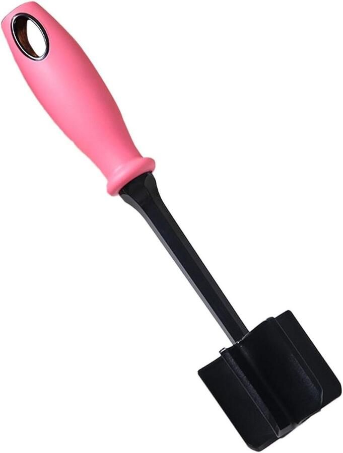 Handmatige Vleesmolen Keuken Hakker Snel Gehakt Maken Hittebestendig Materiaal 27.5 cm Roze
