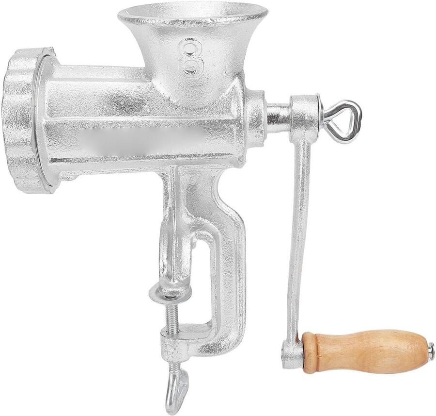 Handmatige Vleesmolen Keukenmachine Gehakt Zelf Gehakt Maken Vertind Gietijzer 4.5 cm Klem Metaal
