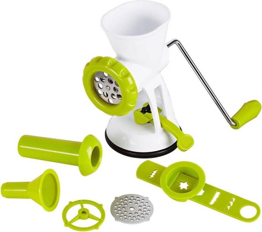 Handmatige vleesmolen stabiele zuigvoet duurzaam roestvrij staal Gehaktmolen