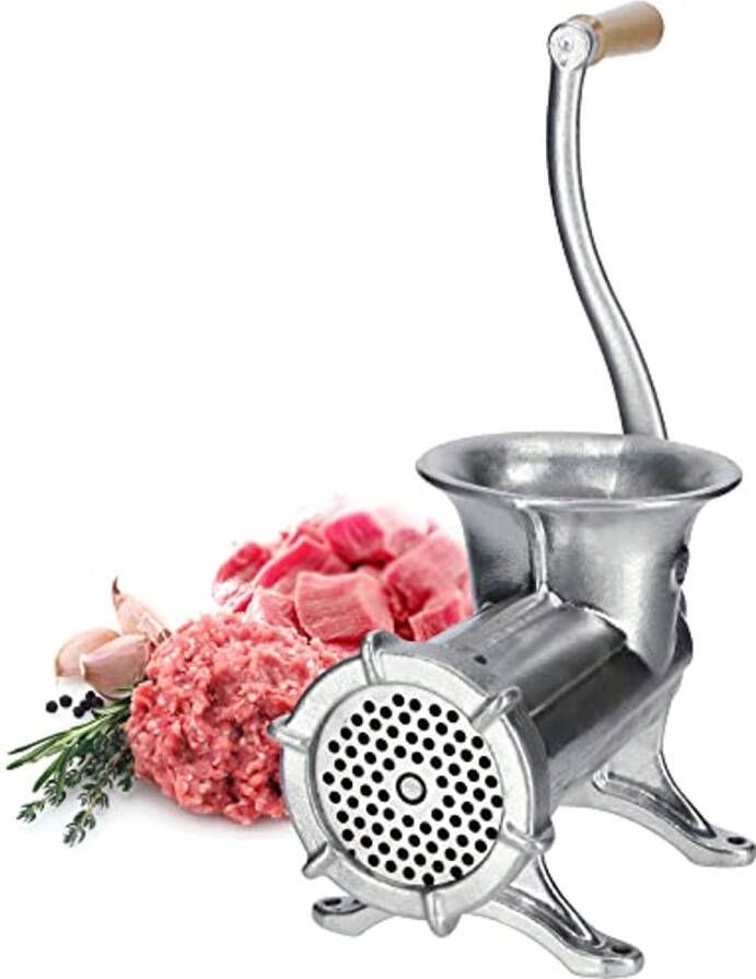 Handmatige Vleesmolen van Gietijzer Vintage Keukenapparatuur in 6 Maten