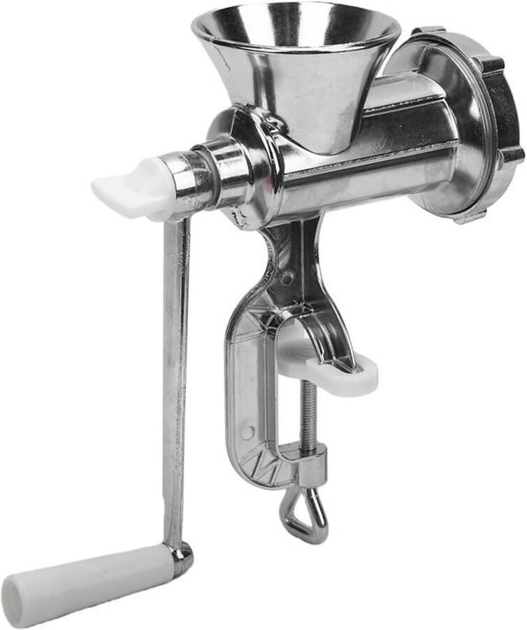 Handmatige vleesmolen Voor het vullen van worsten Keukenhulp Zelf worsten maken Duurzame aluminiumlegering Nr. 10 Zilver