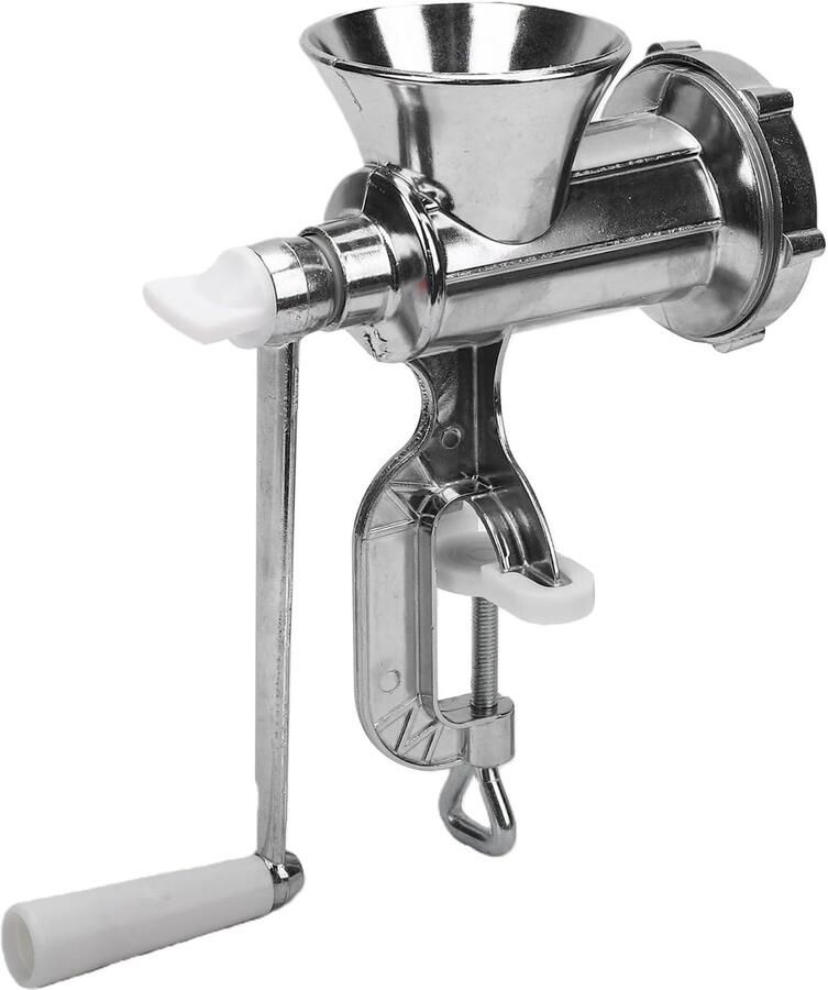 Handmatige Vleesmolen Worstvuller Keuken Zelf Worst Maken Inclusief 3 Worstbuizen Model Nr 10 Aluminiumkleurig