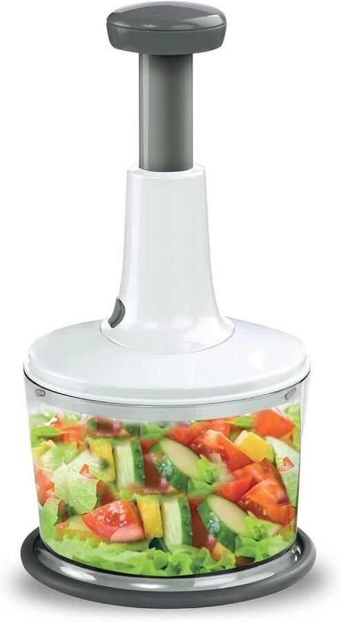 Handmatige Voedselhakselaar – Grote 8.5-Cup Chopper voor Groenten Fruit en Kruiden