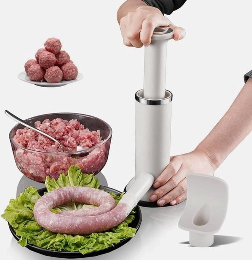 Handmatige vullingsmachine voor worstjes Thuis en camping