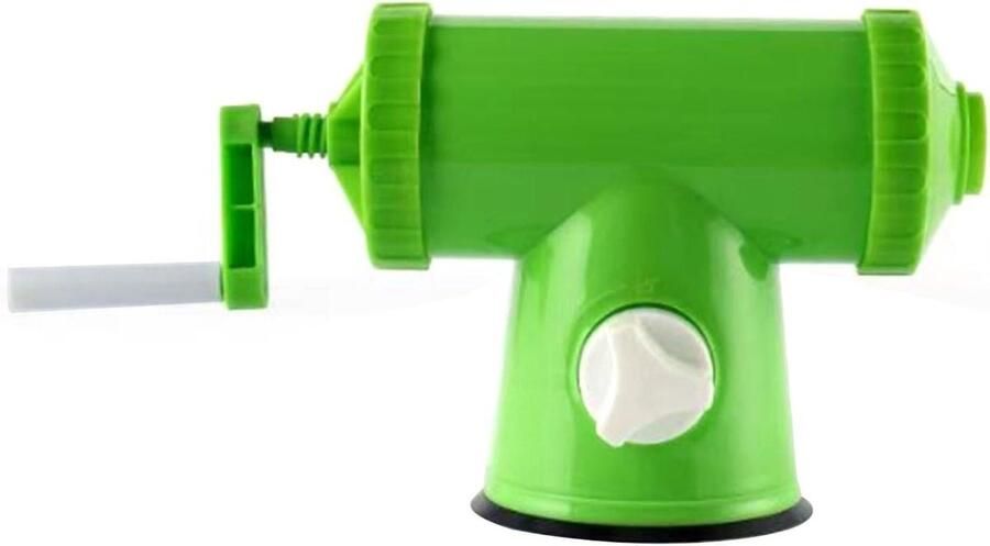 Handmatige Worstvuller Vleesvulmachine Keuken Zelf Worsten Maken Sterke Zuignap Basis 31 x 17.3 cm Wit