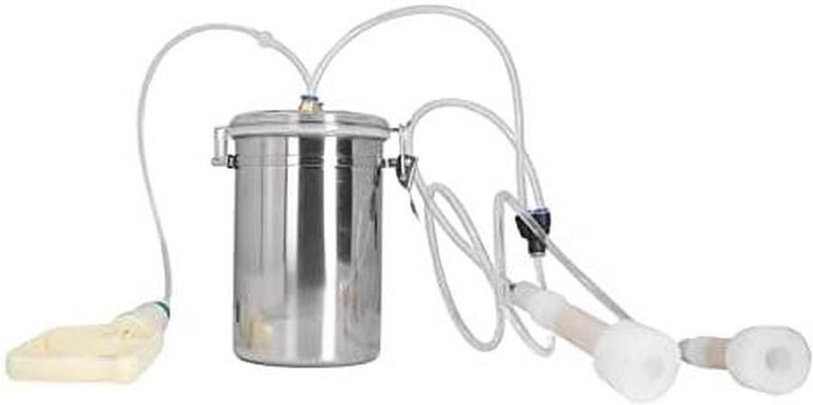 Handmelkmachine Geiten Melkmachine Boerderij Melk Oogsten Roestvrij Staal Geurloos 2000ml Transparant