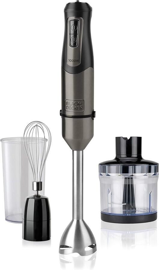 Handmixer 1000W Krachtige en veelzijdige keukenhulp met 20 snelheden