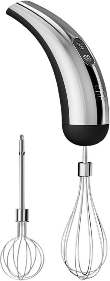 Handmixer 5 Instelbare Snelheden Draadloze Klopper Keukenhulp Elektrisch Handbediend Voor Koken Bakken Cake Room Beslag Eten