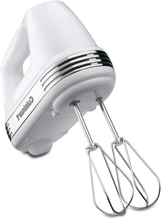 Handmixer 7 Snelheden Keukenmixer Klopper Beslag Maken Automatische Feedback 200 Watt Zilver