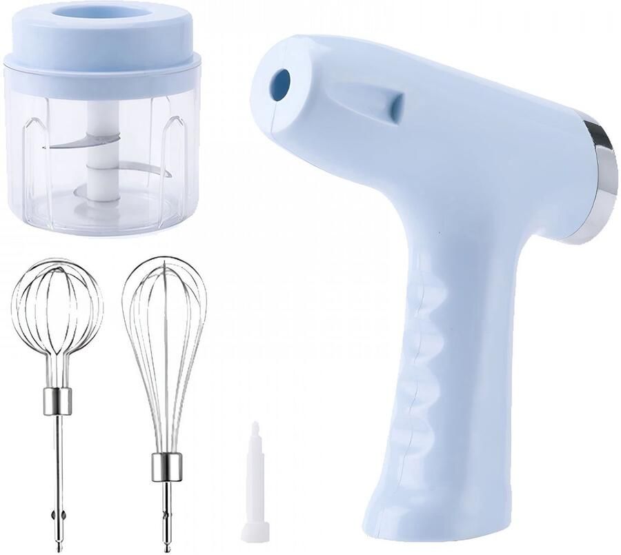Handmixer automatische blender snoerloze blender kleine handmixer snoerloze keukenblender (blauw)