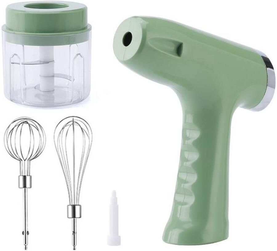 Handmixer automatische blender snoerloze blender kleine handmixer snoerloze keukenblender (groen)