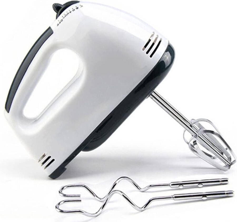 Handmixer Elektrisch Draagbaar Handbediende Eierklopper Huishoudelijk Bakken Keukenmixer Kleine Crèmeklopper Cakemixer EU 220 V 7-speed - Foto 2