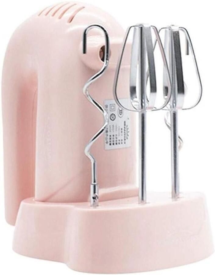 Handmixer Elektrisch Mixer Keuken Beslag Maken 5 Snelheden 120W Paars
