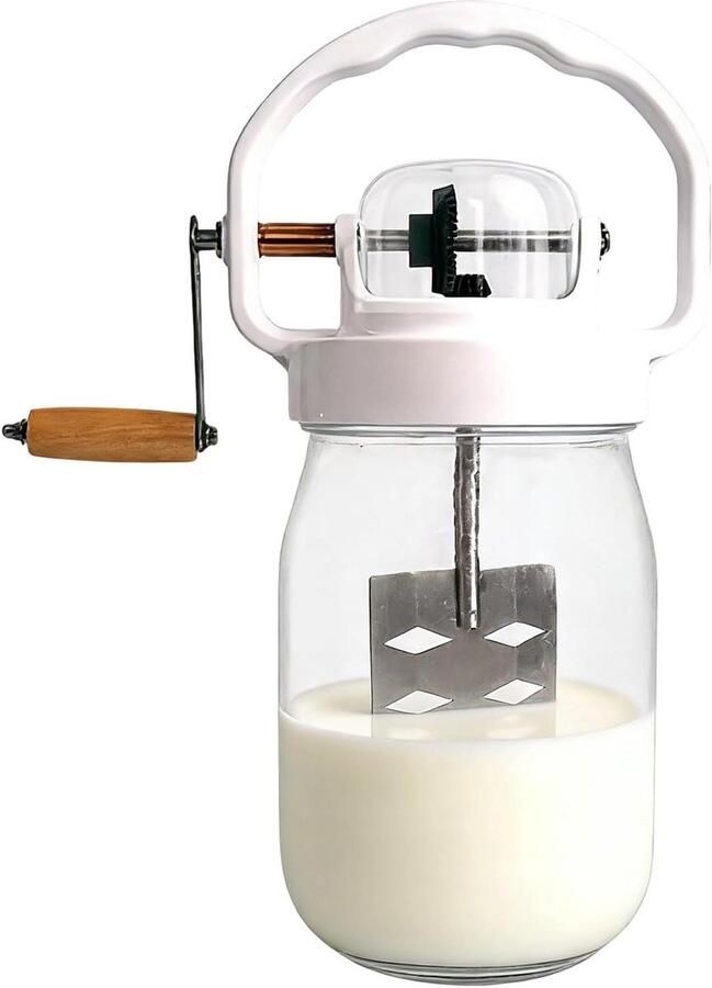 Handmixer Garde Blender Keuken Mengtool Bakken Koken Royale 1500ml Glas 15x20x15 cm Enkel