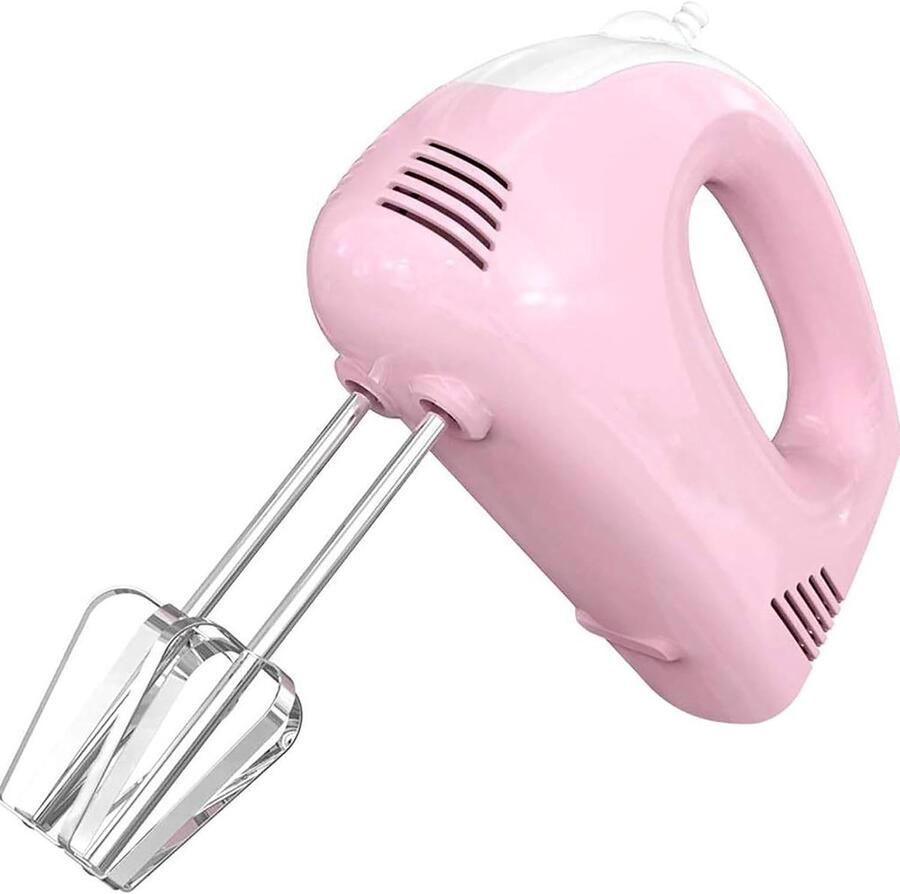 Handmixer Keuken Elektrische Mixer Bakken en Mixen 5 Snelheden Instelbaar 08 kg Zilver