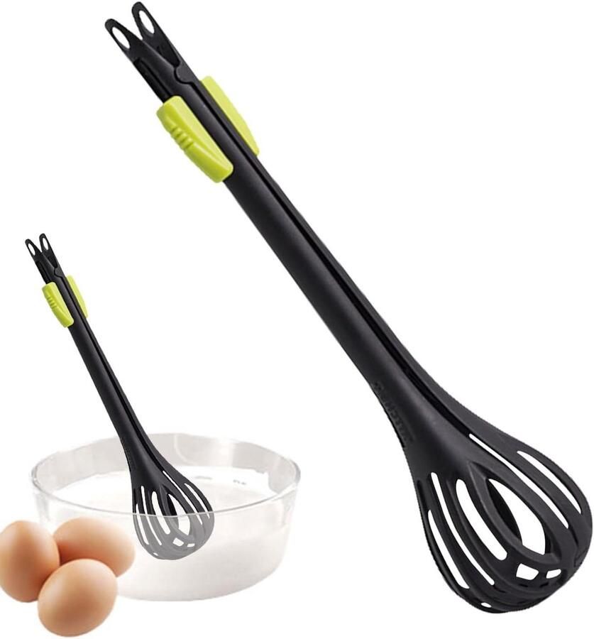 Handmixer Keuken Spatel Klopper Bakken en Koken Ergonomisch Handvat Niet gespecificeerd Zwart