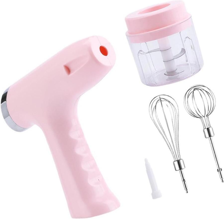 Handmixer Keukenmachine Eierklopper Garde Mengen en kloppen Ergonomisch handvat 12 x 12 cm Groen Blauw