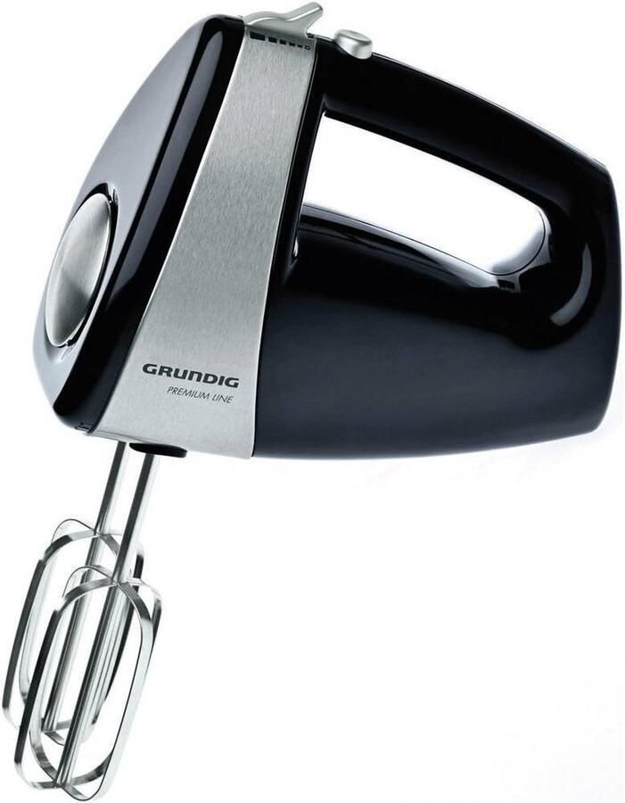 Handmixer Keukenmixer Bakken en Koken 5 Snelheden Turbo 300 Watt Zwart Zilver