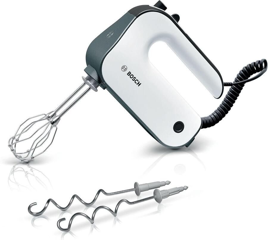Handmixer Keukenmixer Bakken en Koken 850 Watt Kracht 14x7x20 cm Wit
