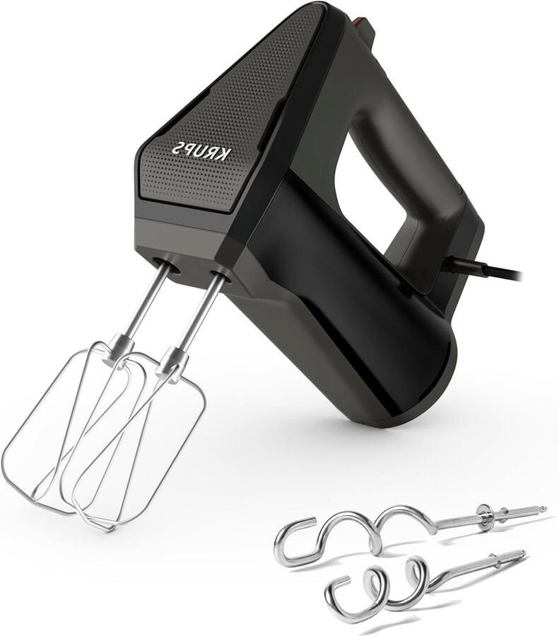 Handmixer Keukenmixer Bakken en Mixen Krachtige 600 Watt Motor 1.21 Kilogram Zwart
