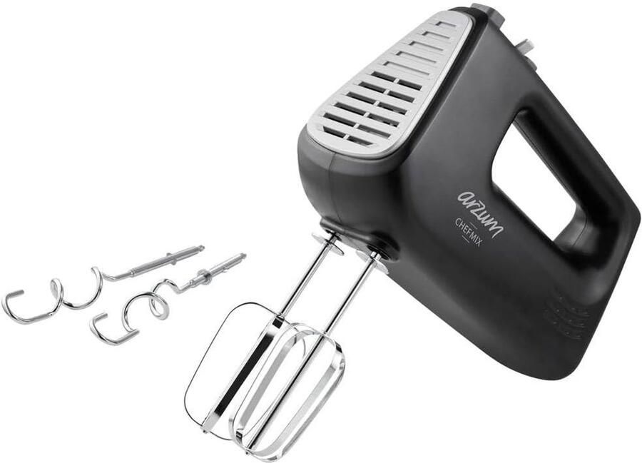Handmixer Keukenmixer Beslag Maken Krachtige Motor 5x19x27cm Zwart
